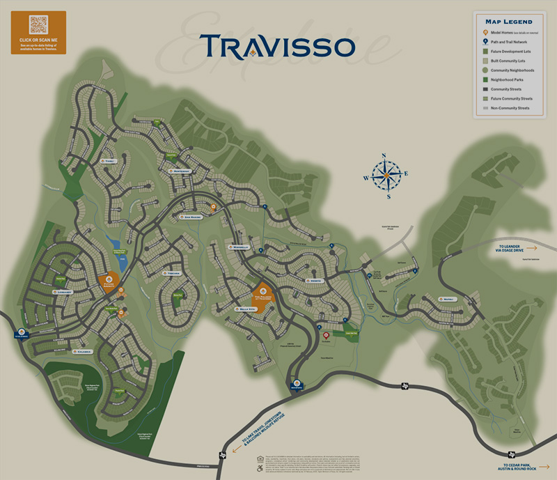 Travisso Community Map