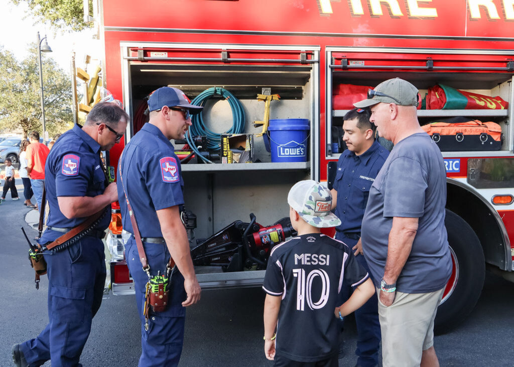 National Night Out Leander Texas 2024 at Travisso